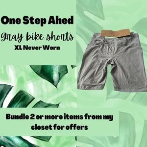 Grey Bike Shorts